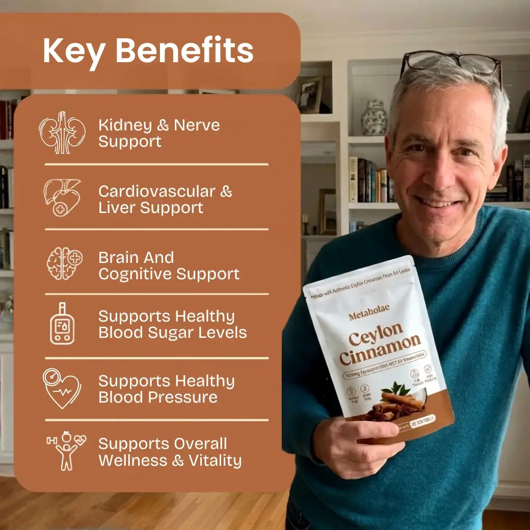 Ceylon Cinnamon 7200mg Equivalent with MCT Oil – image 3